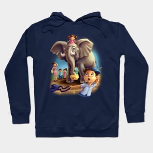 Little Girl's Elephant Pet Hoodie